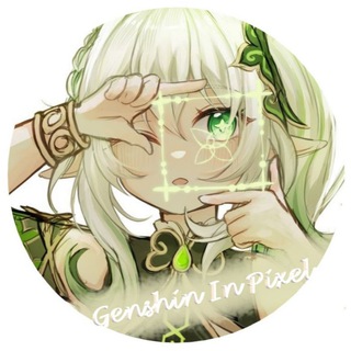 Логотип @genshin_pix - Genshin In Pixel