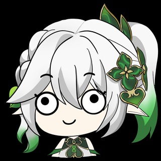 Логотип @genshin_stikery - стикеры геншин