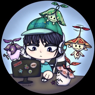 Логотип @genshin_streamers - GenshinDrop Streamers / Стримеры ГеншинДроп