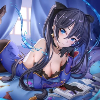 Логотип @genshina4e - геншин аче