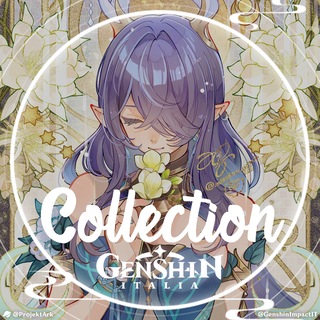 Логотип @genshinartworks - 🪼 𝙂𝙚𝙣𝙨𝙝𝙞𝙣 𝘾𝙤𝙡𝙡𝙚𝙘𝙩𝙞𝙤𝙣™