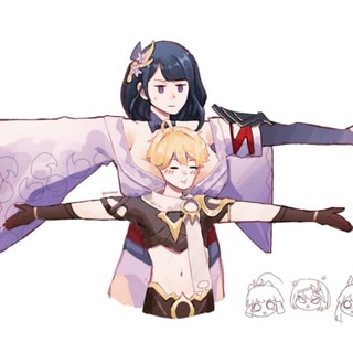 Логотип @genshingirls - Genshin Impact NSFW Девочки