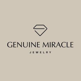 Логотип @genuinemiracle - Genuine Miracle | Ювелирные украшения в наличии и на заказ