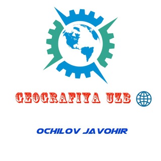 Логотип @geography_official_group - 🇺🇿 Geografiya Testlar | Javohir Ochilov