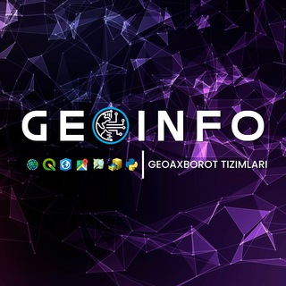 Логотип @geoinfouz - Geoinfo.Uz 🌏