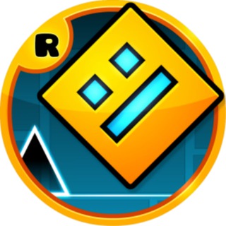 Логотип @geometrydash_ru - Geometry Dash