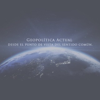 Логотип @geopoliticaactual - Geopolítica actual
