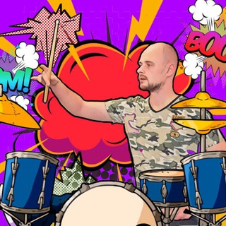 Логотип @georoddrumchannel - Родионов. Ритм по ГОСТу