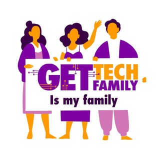 Логотип @gettechfamily - GetTechFamily 📢