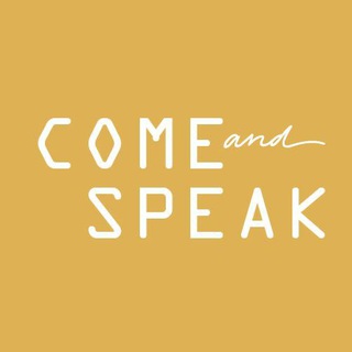 Логотип @gf_comeandspeak - Come and Speak: перший розмовний клуб англійської, де платять вам
