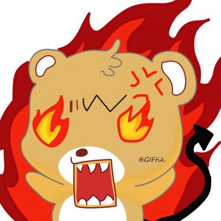 Логотип @giftiks - ANIME🔥GIFtik