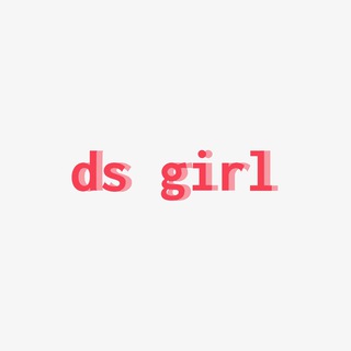 Логотип @girlinds - ds girl