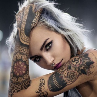 Логотип @girls_tatu - Девушки с Тату ⚜