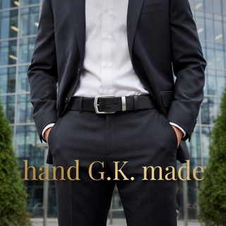 Логотип @gkbelts - «hand G.K. made» - ремни из натуральной кожи ручной работы | Ростов-на-Дону