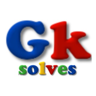 Логотип @gksolves - Gk solves