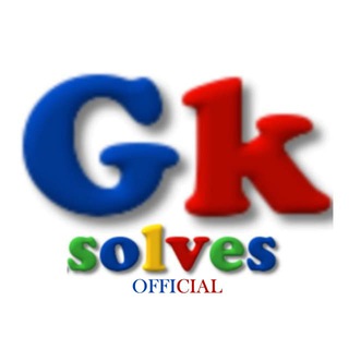 Логотип @gksolvesofficial - Gk Solves Official™✔️
