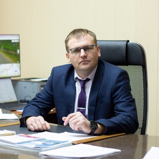 Логотип @glava_vp - Бушуев Николай Борисович глава города Вятские Поляны