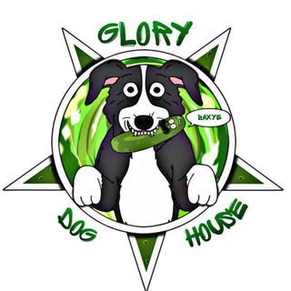 Логотип @glorydoghouse - 𝗚𝗟𝗢𝗥𝗬 𝗗𝗢𝗚 𝗛𝗢𝗨𝗦𝗘