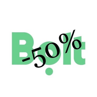 Логотип @glovofreee0 - Такси BOLT -50%