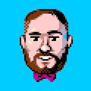 Логотип @gltalks - Мужик с бабочкой