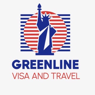 Логотип @gltvisa - Green Line Travel - США|Британия|Шенген
