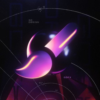 Логотип @gmdgfx - Geometry Dash Design