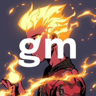 Логотип @gmfrenschat - gm frens - chat