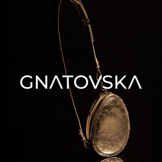 Логотип @gnatovska - GNATOVSKA • кожаные сумки ручной работы