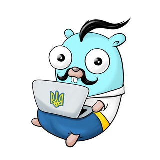 Логотип @golangua - Golang Ukraine