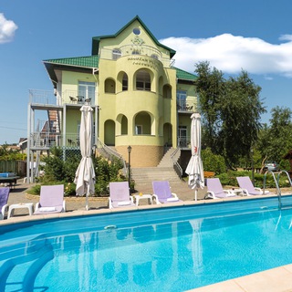 Логотип @goldenfishmelekino - Гостиница "Золотая Рыбка"