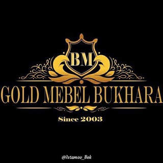 Логотип @goldmebel_buxara - GOLD MEBEL BUKHARA