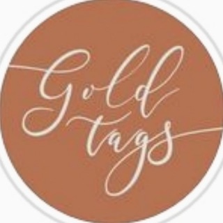 Логотип @goldtagsru - Gold tags