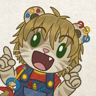 Логотип @goodboyliger - Good Boy Liger's Babyfur Art Bonanza