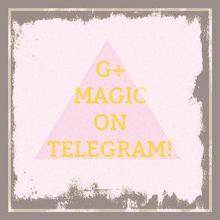 Логотип @googlemagic - G+ Is Magic!