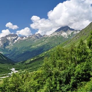 Логотип @gory_cavcaza - Горы Кавказа