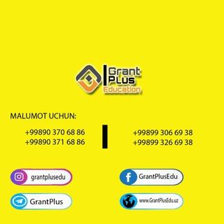Логотип @grantplus_support - Grant Plus Support_Markazi