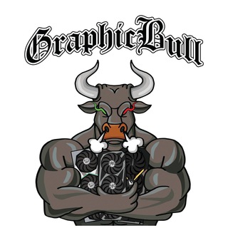 Логотип @graphicbull - Graphic-bull