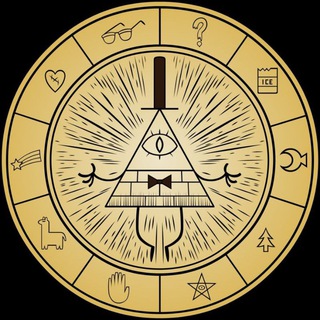 Логотип @gravity_falls_eng - Gravity Falls ENG