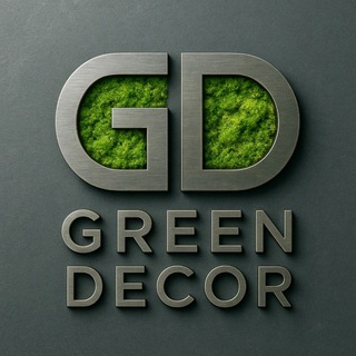 Логотип @green_decor_official1 - Green Decor — эстетика природы в интерьере