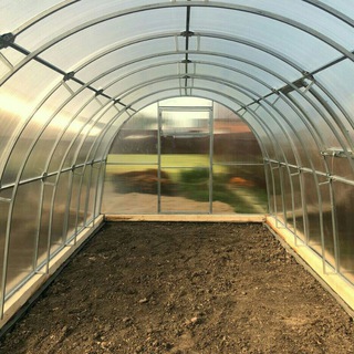 Логотип @greenteplichka - Теплицы, парники, грядки.