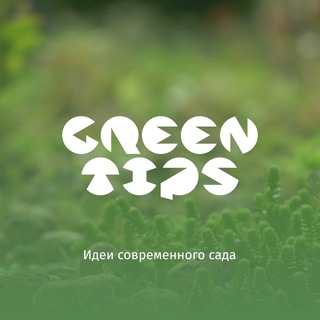 Логотип @greentips_russia - Green Tips - дизайн современного сада