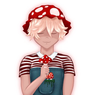 Логотип @gribochek_adoptme - ГРИБОЧЕК