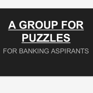 Логотип @groupforpuzzles - Puzzles For Banking Exams