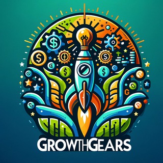 Логотип @growthgears - 💼 Бизнес Мастерская ✨ | Идеи & Планы для Стартапов 🚀