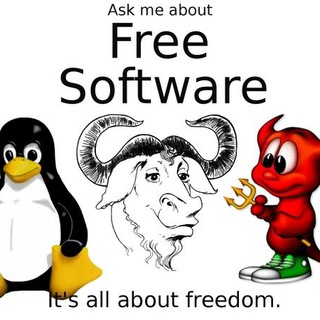 Логотип @gruposl - Software Livre no Telegram