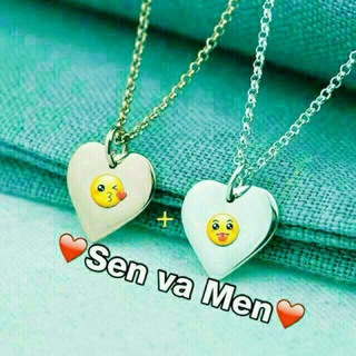 Логотип @gruppaqizlarchatlarsenvamensevgi - ❤️👫SEN😘va😘 MEN👫️❤️