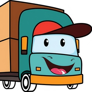 Логотип @gruzinskaya_happiness_filosophy - Счастливый камазик с грузиком