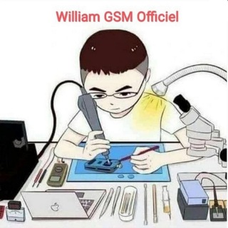 Логотип @gsmofficiel - WILLIAM GSM OFFICIEL