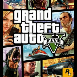 Логотип @gta_v_uzb - GRAND THEFT AUTO GTA 🏠UYDA QOLING ⚠️‼