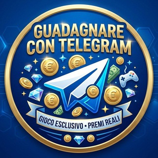 Логотип @guadagnaresoldicontelegram - Guadagnare Soldi con Telegram 💰